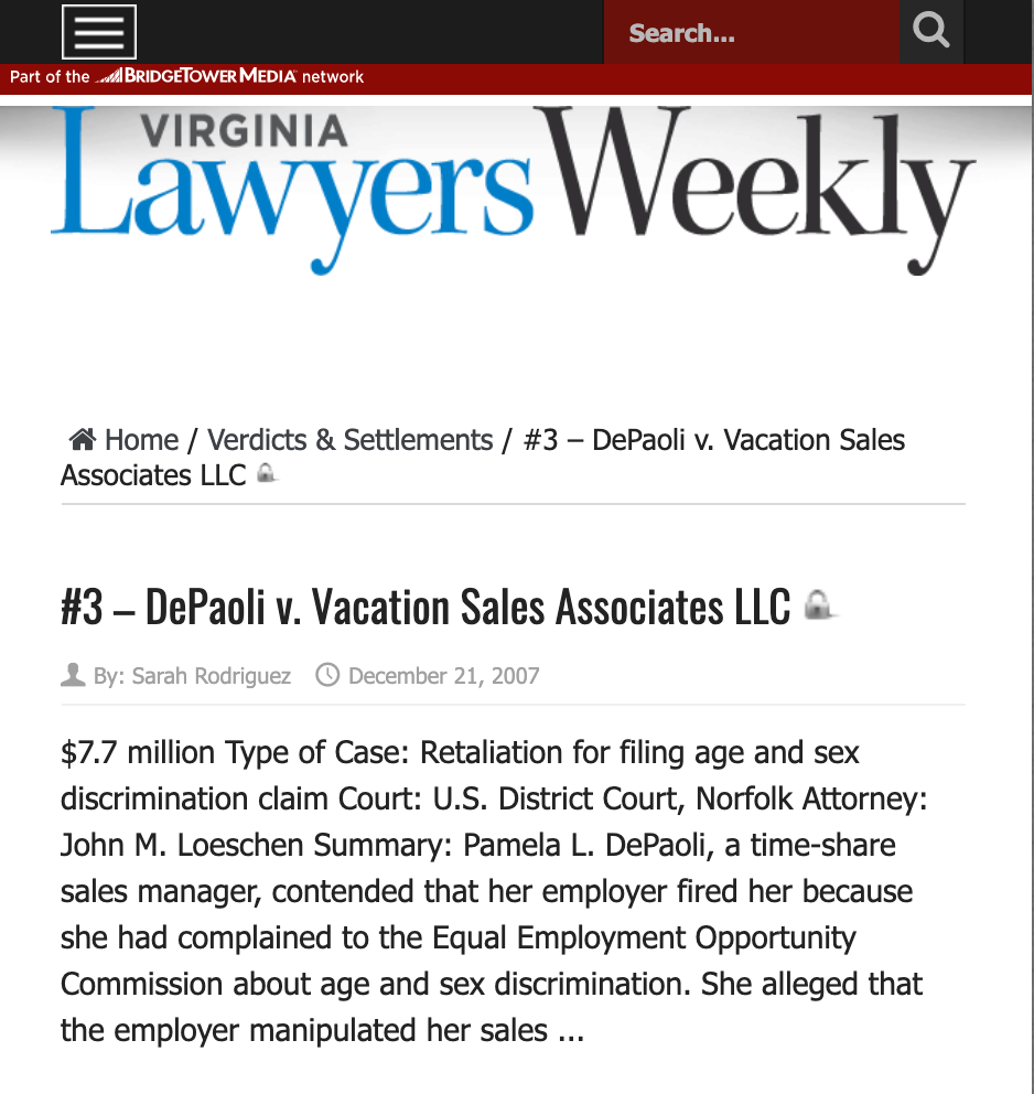 DePaoli v Vacation Sales Associates, LLC